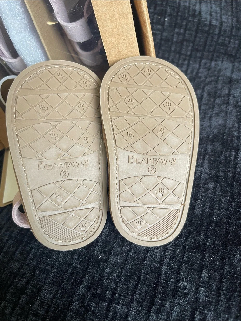BearPaw Toddler Pink Leather Buckle Sandals